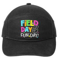 Field Day Fun Day Last Day Of School Teacher Student 7-Panel Snapback Hat