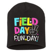 Field Day Fun Day Last Day Of School Teacher Student Short Acrylic Beanie