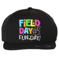 Field Day Fun Day Last Day Of School Teacher Student Wool Snapback Cap