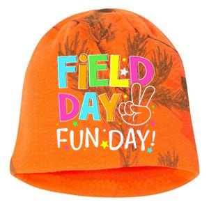 Field Day Fun Day Last Day Of School Teacher Student Kati - Camo Knit Beanie