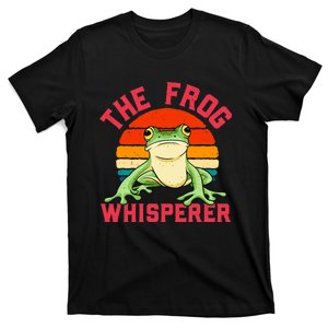 Frog Design, Frog Whisperer Tee, Funny Frog, Frog T-Shirt