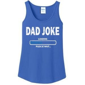 Fathers Day Funny Dad Joke Loading Cool Gift Ladies Essential Tank