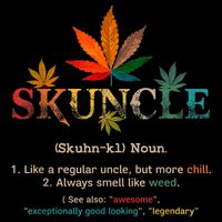 FatherS Day Funny Retro Vintage Uncle Wear Skuncle Skunkle Gift Mug