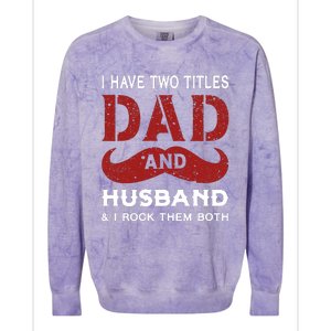 Father's Day Colorblast Crewneck Sweatshirt