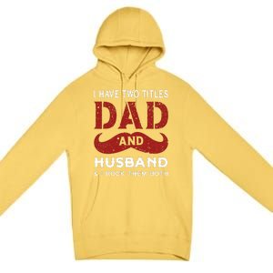 Father's Day Premium Pullover Hoodie