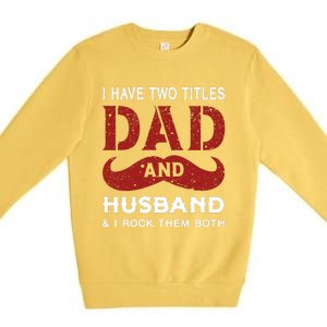 Father's Day Premium Crewneck Sweatshirt