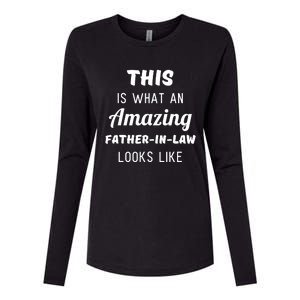 Funny Dad Fathers Day Gift From Daughter Son In Law Womens Cotton Relaxed Long Sleeve T-Shirt