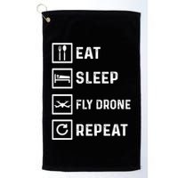 Funny Drone Flying Day Design Drones Pilot Gift Golf Towel