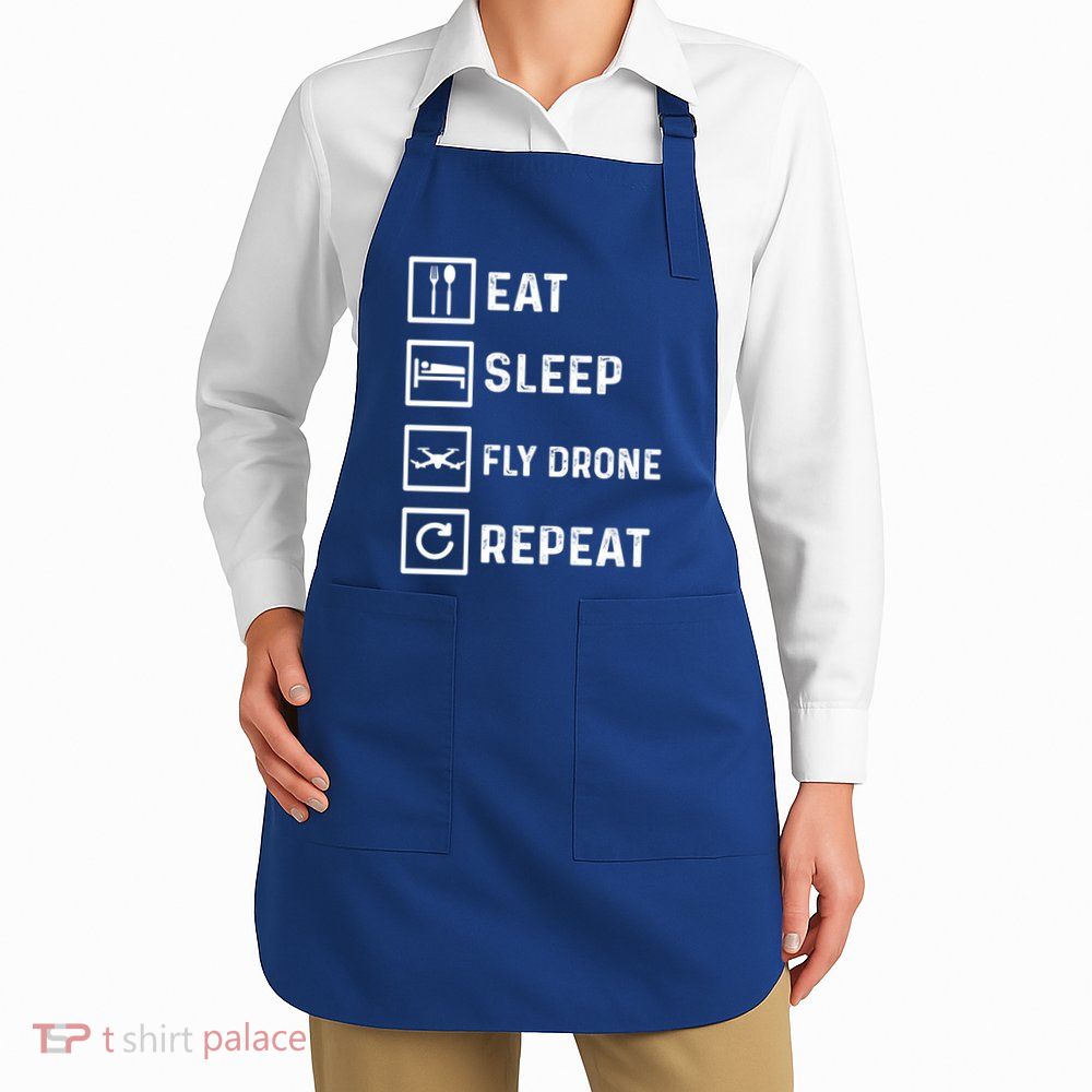 Funny Drone Flying Day Design Drones Pilot Gift Apron