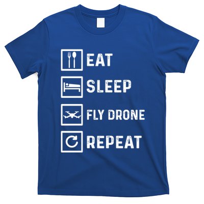 Funny Drone Flying Day Design Drones Pilot Gift T-Shirt