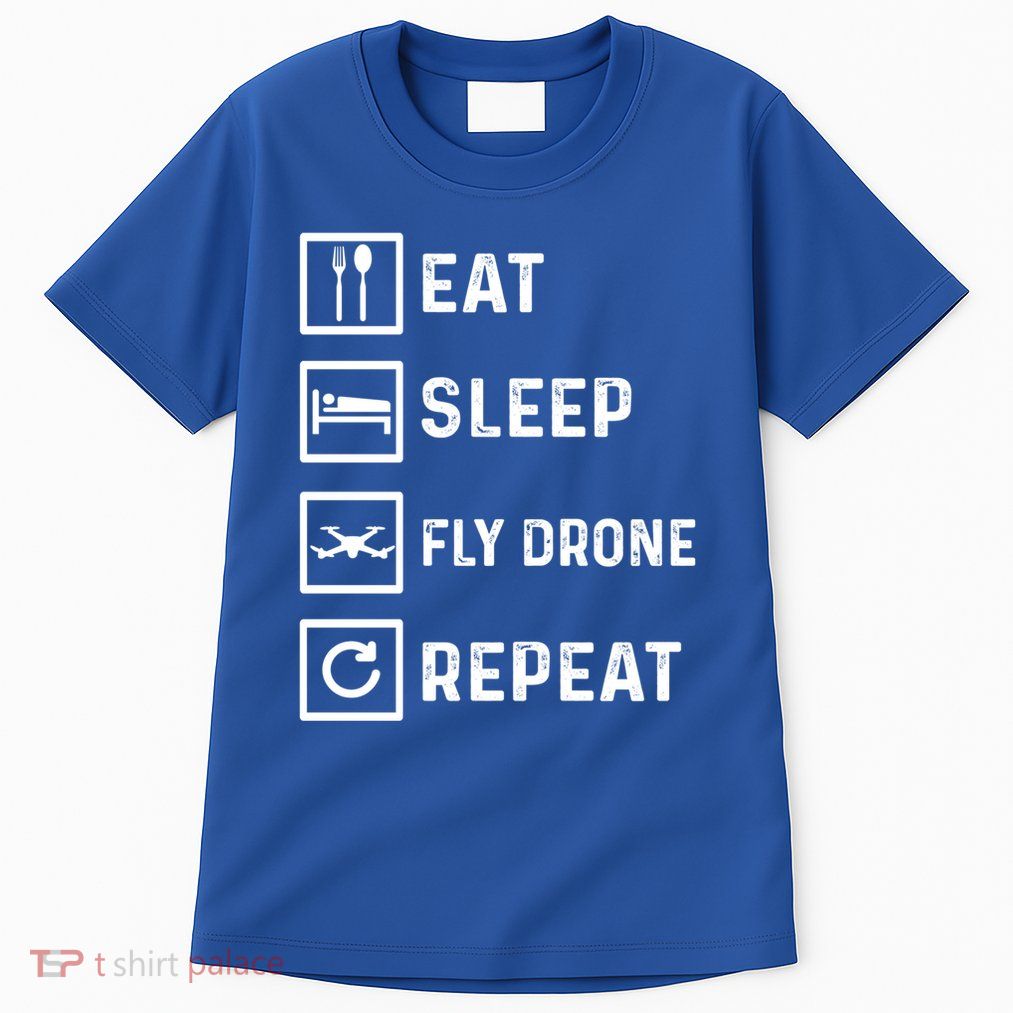 Funny Drone Flying Day Design Drones Pilot Gift Tall T-Shirt