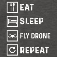 Funny Drone Flying Day Design Drones Pilot Gift Vector Backpack