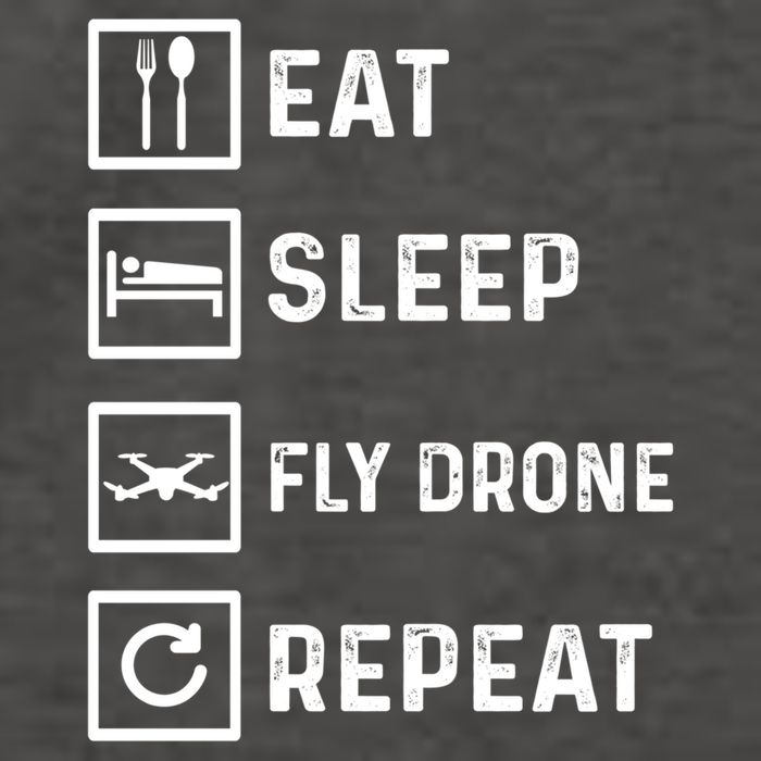 Funny Drone Flying Day Design Drones Pilot Gift Vector Backpack