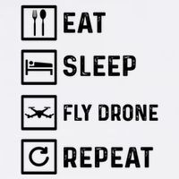 Funny Drone Flying Day Design Drones Pilot Gift Garment-Dyed Sweatshirt
