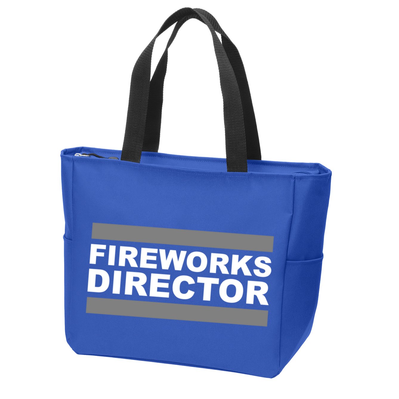 Fireworks Director Gift Zip Tote Bag