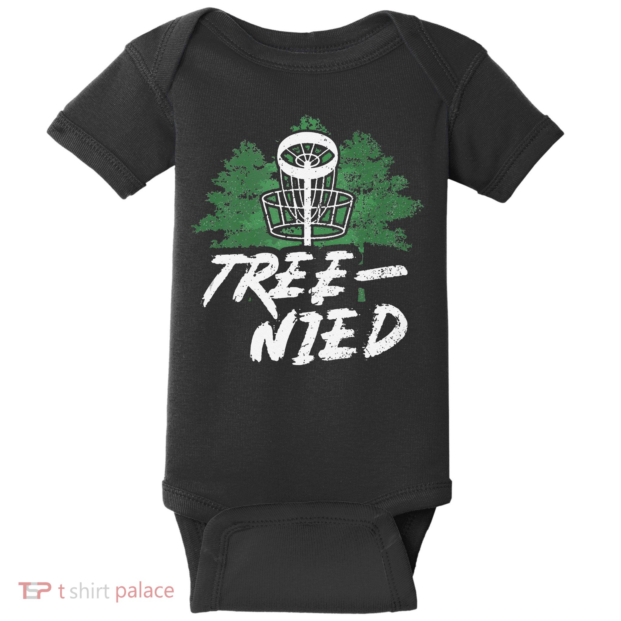 Funny Disc Golf Frisbee disc Baby Bodysuit