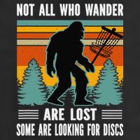 Frisbee Disc Golfing Funny Bigfoot Looking For Discs 11oz C Handle Ceramic Mug