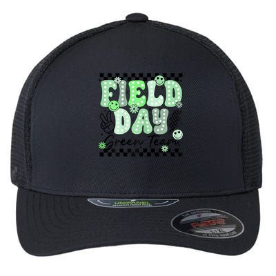 Field Day Green Team Color Field Trip Team Game Competition Flexfit Unipanel Trucker Cap