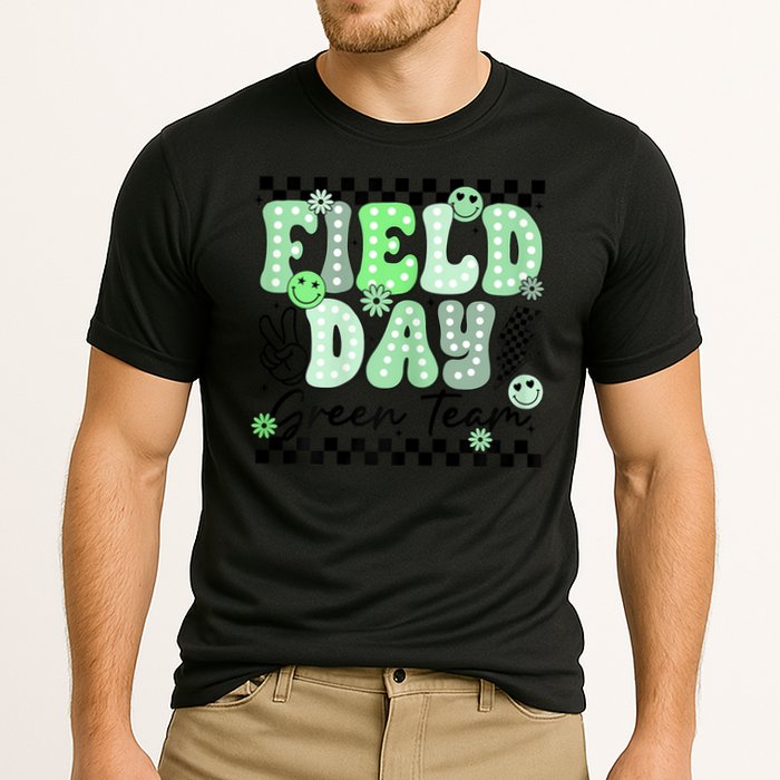 Field Day Green Team Color Field Trip Team Game Competition Performance Shirt