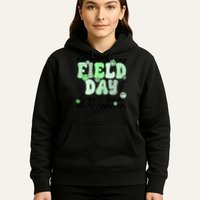 Field Day Green Team Color Field Trip Team Game Competition Hoodie