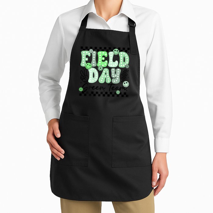 Field Day Green Team Color Field Trip Team Game Competition Apron