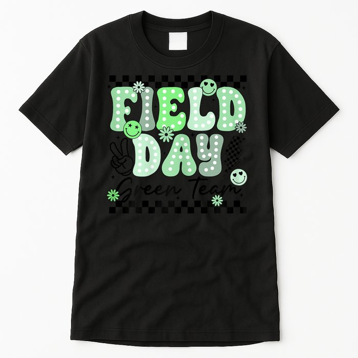 Field Day Green Team Color Field Trip Team Game Competition Tall T-Shirt