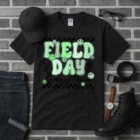 Field Day Green Team Color Field Trip Team Game Competition Tall T-Shirt
