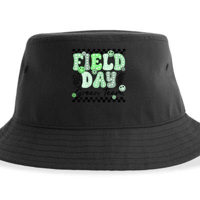 Field Day Green Team Color Field Trip Team Game Competition Sustainable Bucket Hat