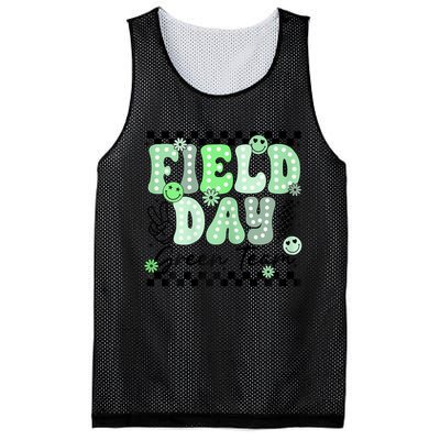 Field Day Green Team Color Field Trip Team Game Competition Mesh Reversible Basketball Jersey Tank