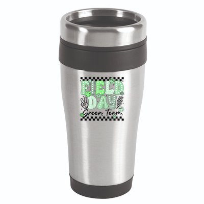 Field Day Green Team Color Field Trip Team Game Competition 16oz Travel Tumbler