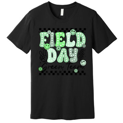 Field Day Green Team Color Field Trip Team Game Competition Premium T-Shirt