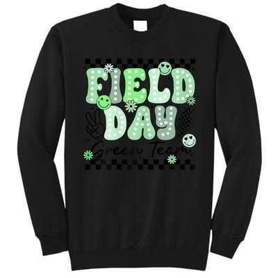 Field Day Green Team Color Field Trip Team Game Competition Tall Sweatshirt
