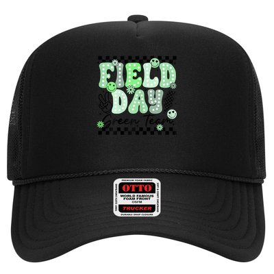 Field Day Green Team Color Field Trip Team Game Competition Trucker Hat