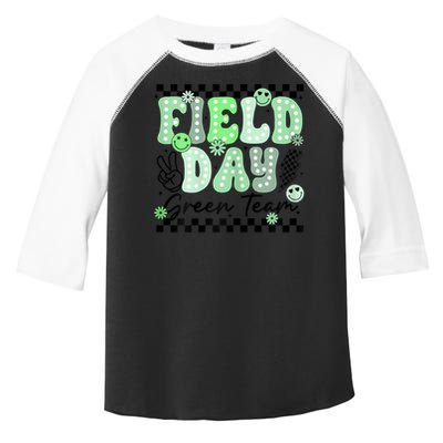 Field Day Green Team Color Field Trip Team Game Competition Toddler Fine Jersey T-Shirt
