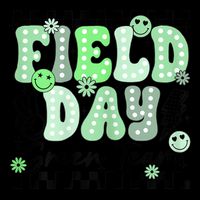 Field Day Green Team Color Field Trip Team Game Competition Tank Top