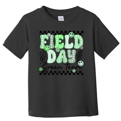 Field Day Green Team Color Field Trip Team Game Competition Toddler T-Shirt