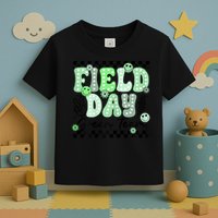 Field Day Green Team Color Field Trip Team Game Competition Toddler T-Shirt
