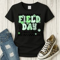 Field Day Green Team Color Field Trip Team Game Competition Womens T-Shirt