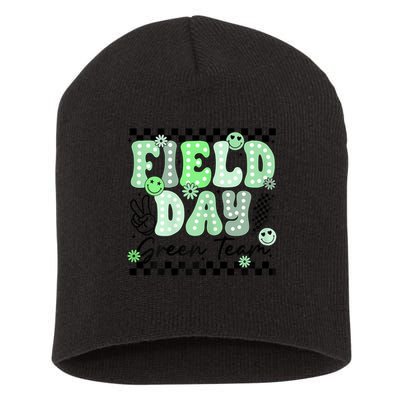 Field Day Green Team Color Field Trip Team Game Competition Short Acrylic Beanie