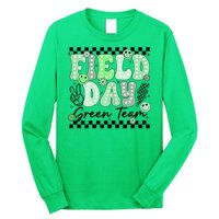 Field Day Green Team Color Field Trip Team Game Competition Long Sleeve Shirt