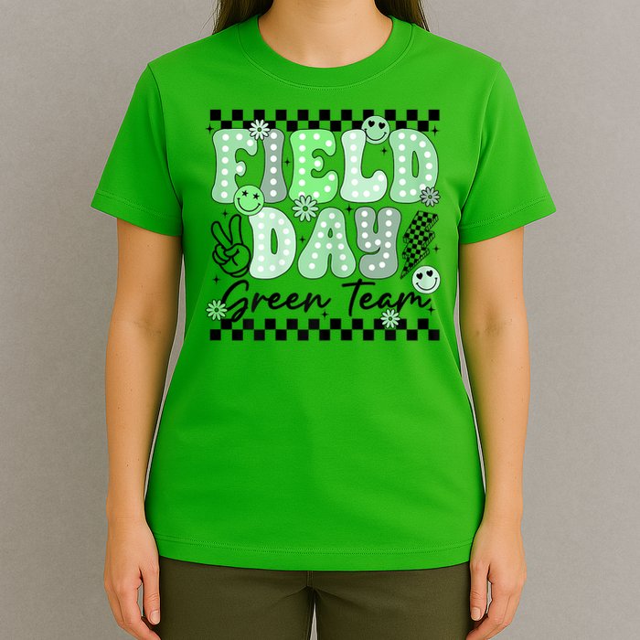 Field Day Green Team Color Field Trip Team Game Competition T-Shirt