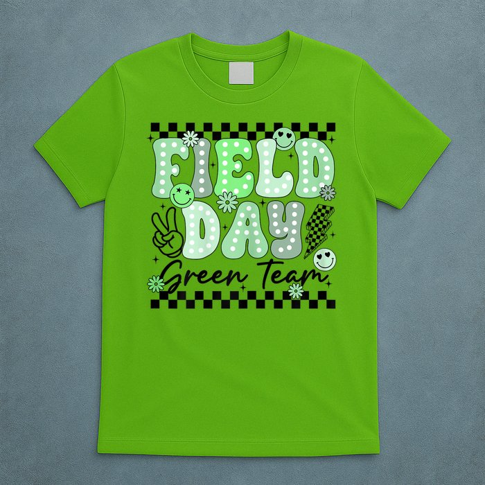 Field Day Green Team Color Field Trip Team Game Competition T-Shirt