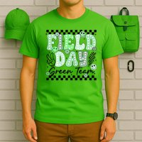 Field Day Green Team Color Field Trip Team Game Competition T-Shirt