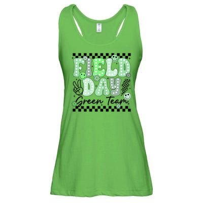 Field Day Green Team Color Field Trip Team Game Competition Ladies Essential Flowy Tank