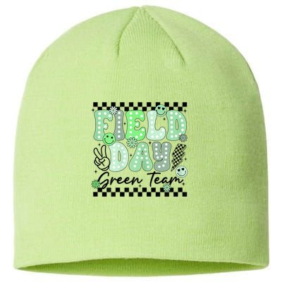 Field Day Green Team Color Field Trip Team Game Competition Sustainable Beanie