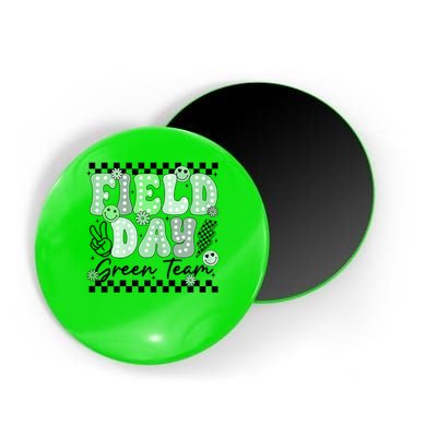 Field Day Green Team Color Field Trip Team Game Competition Magnet