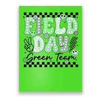 Field Day Green Team Color Field Trip Team Game Competition Poster