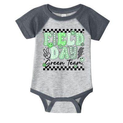 Field Day Green Team Color Field Trip Team Game Competition Infant Baby Jersey Bodysuit