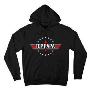 Fathers Day Gift Papa Gift From Grandkids Son Daughter Hoodie