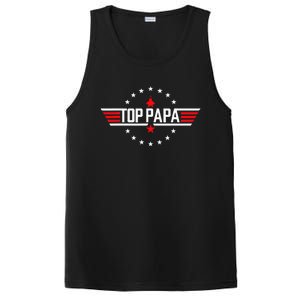 Fathers Day Gift Papa Gift From Grandkids Son Daughter PosiCharge Competitor Tank